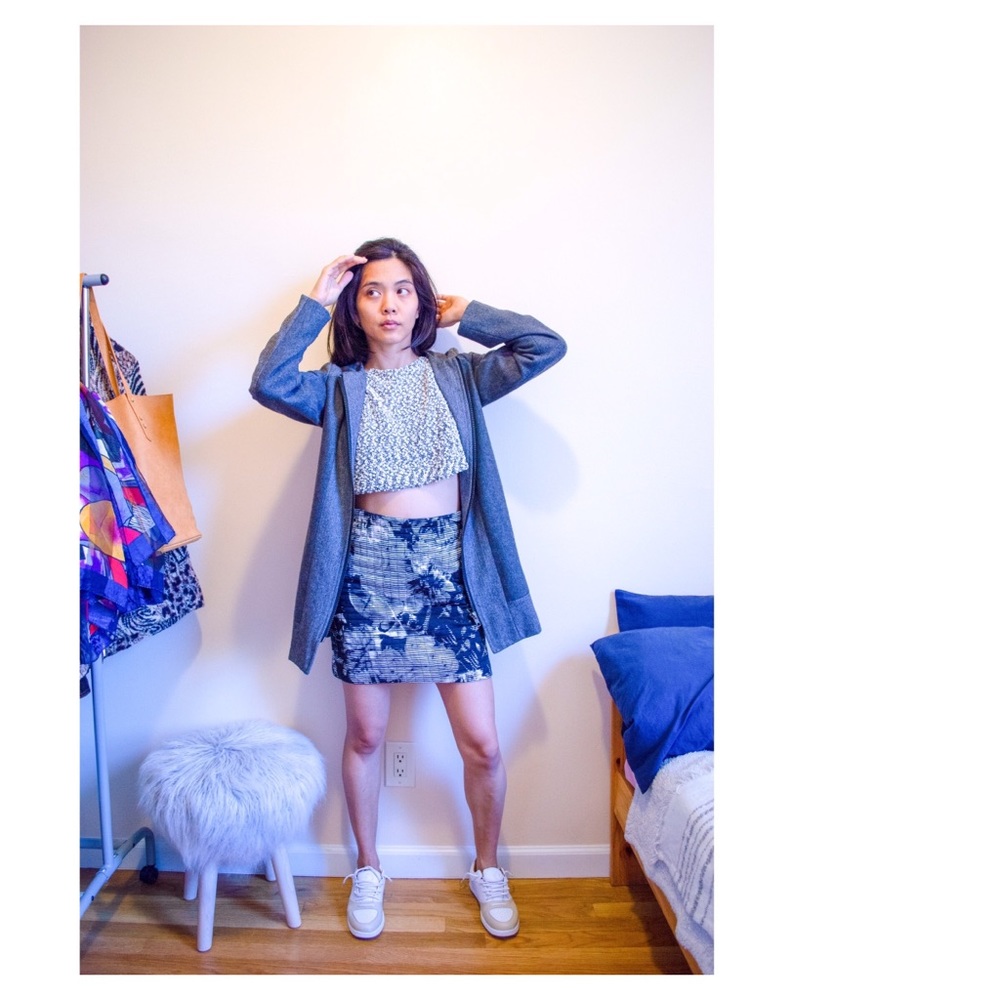 Quilted Club Monaco Skirt